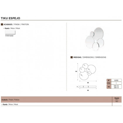 Nacher - Tiku Modern Hall Unit Mirror