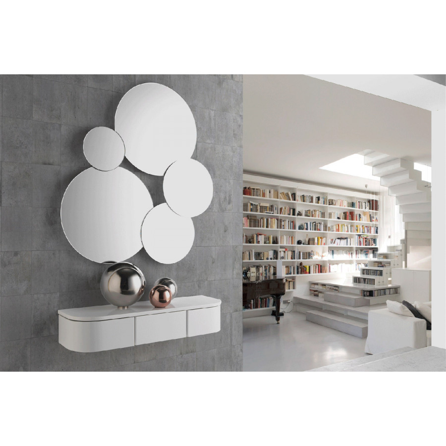 Nacher - Mia Console in White, MDF