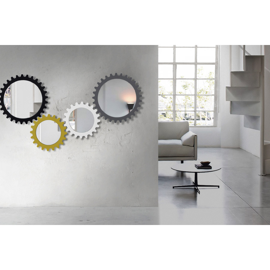 Nacher Lily Small Mirror - Wood Sample RAL