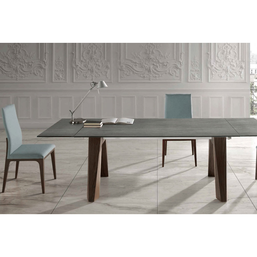 Nacher - Bo Dining Chair in Wood CH Legs, Series A Upholstery