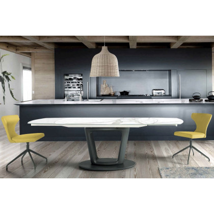 Nacher - Antonella Extendable Round Dining Table