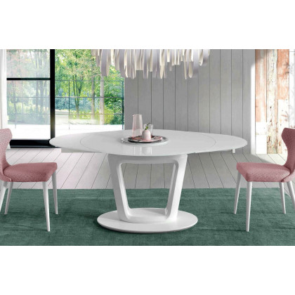 Nacher - Antonella Extendable Round Dining Table