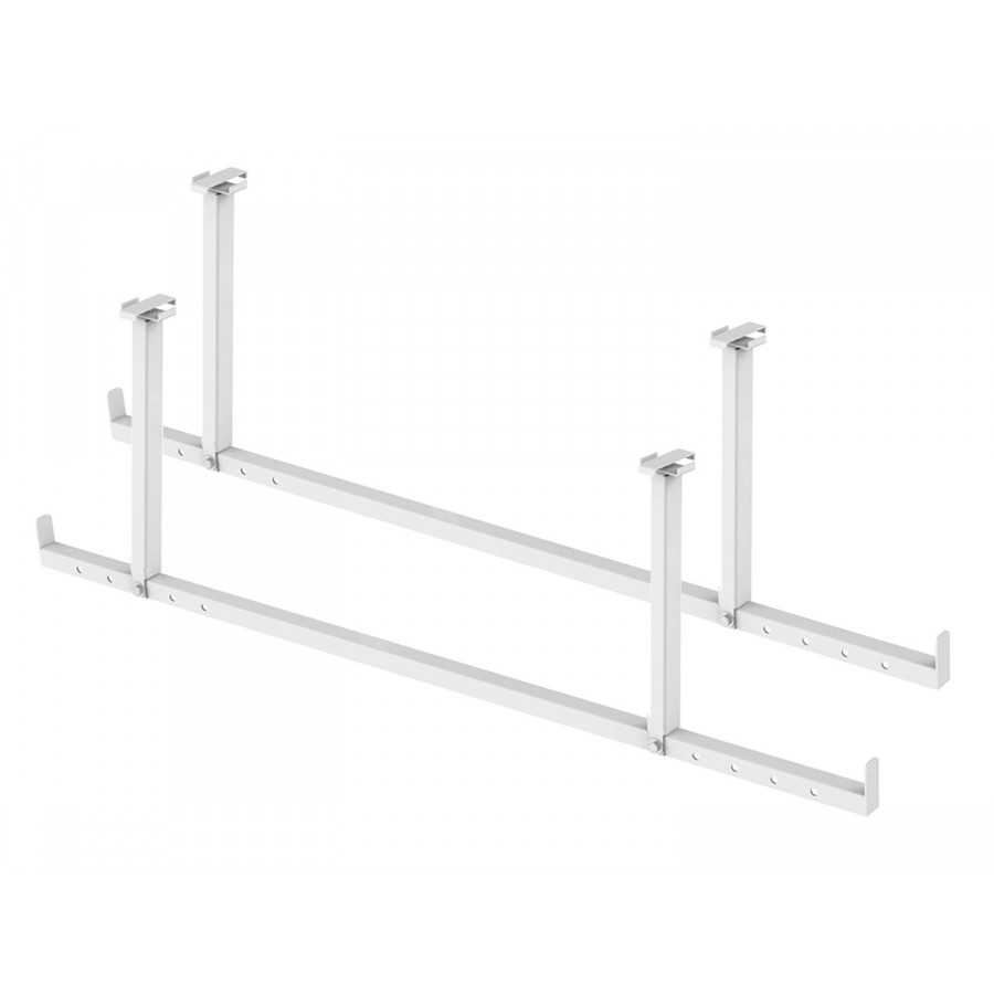 NewAge - VersaRac & PWMS Hanging Bar Assemblies White (2 Pack)