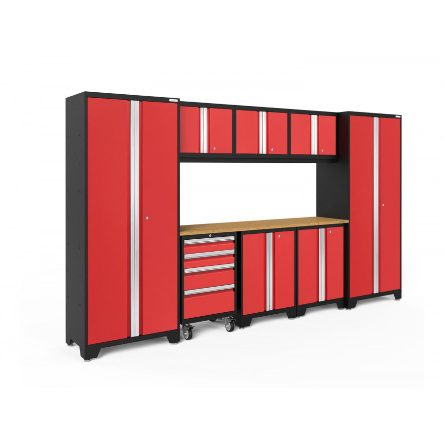 NewAge - Bold Series Red 9 Piece Set (LWB, LWR, BW, 72" BAM)