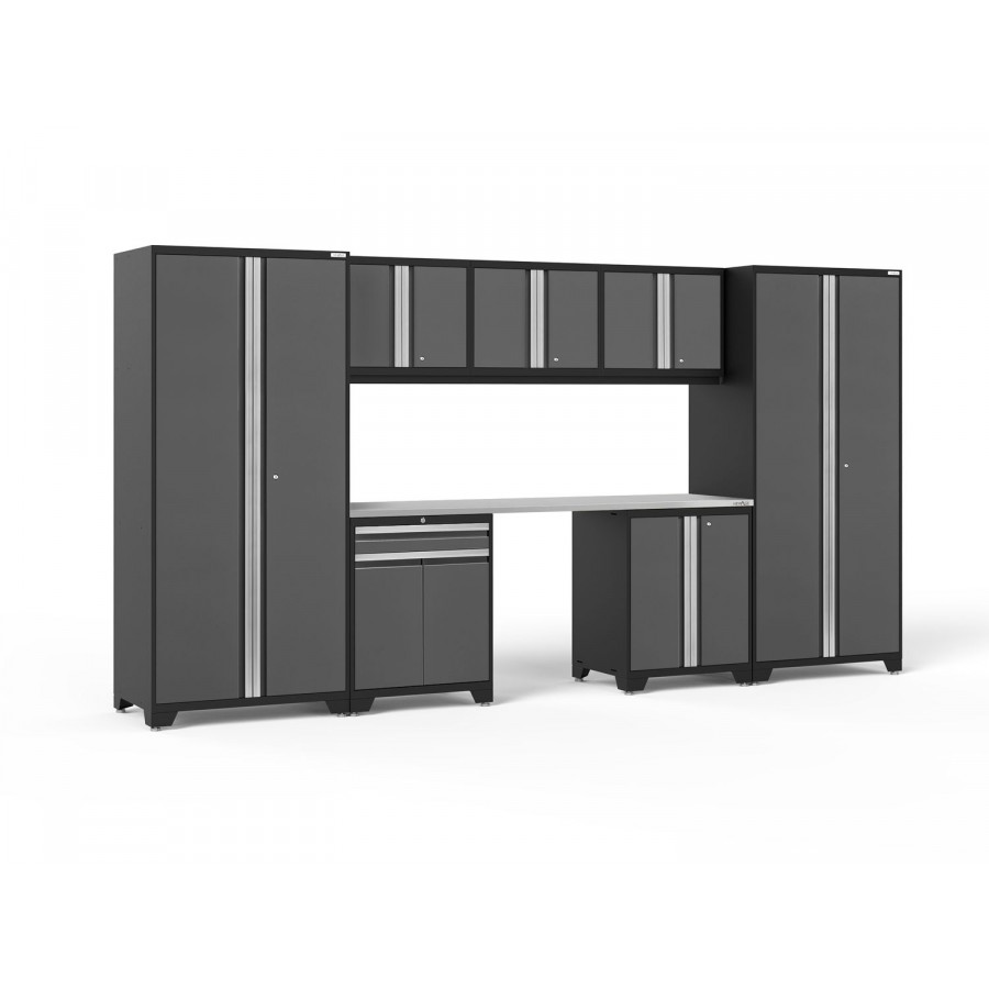 NewAge - Pro Series Gray 8 Piece Set (LWWB, LWS, 84" SS)