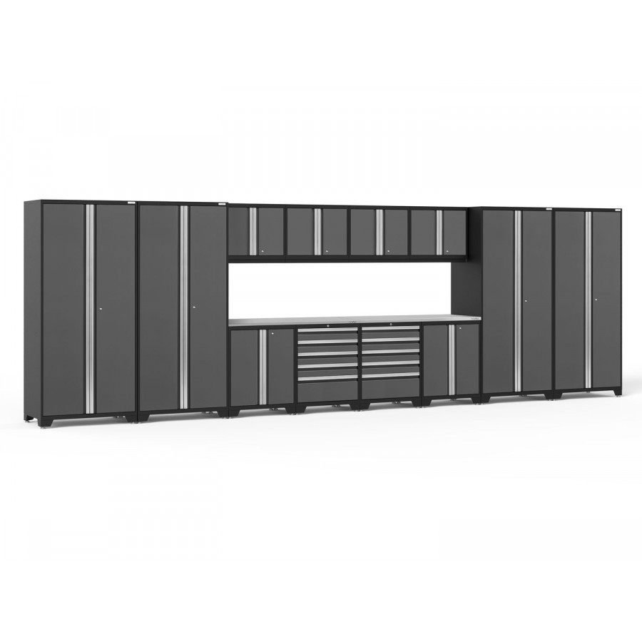 NewAge - Pro Series Gray 14 Piece Set (2xLWT, 2xLWB, 2x56" SS)