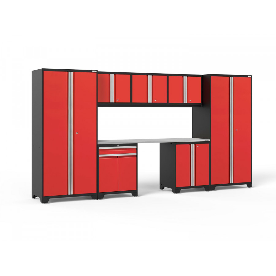 NewAge - Pro Series Red 8 Piece Set (LWWB, LWS, 84" SS)