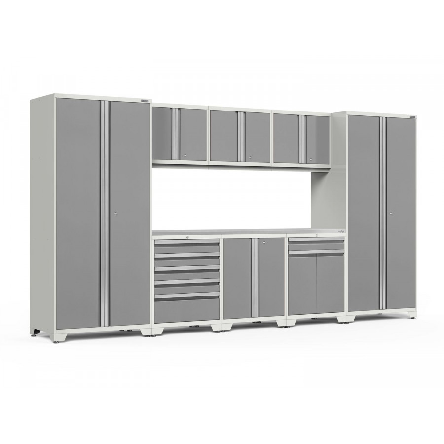 NewAge - Pro Series Platinum 9 Piece Set (Split Cabinet, LWT, LWWB, 84" SS)