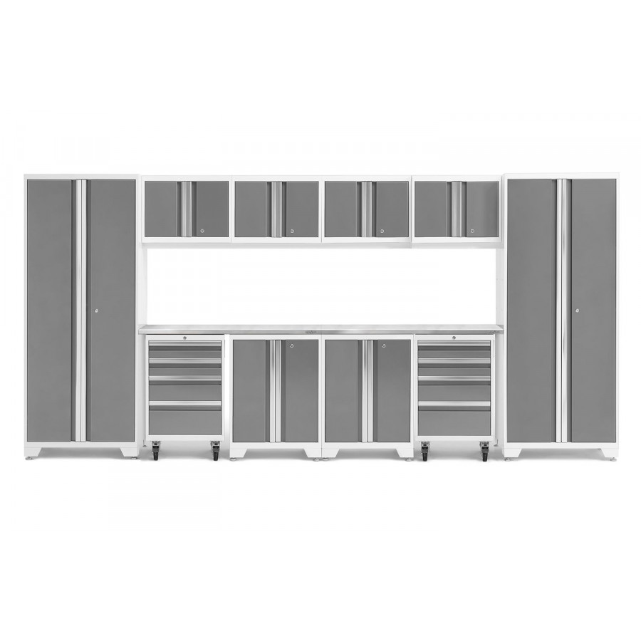 NewAge - Bold Series White 12 PC (2xLWR, 2xBW, 2x48" SS Top)