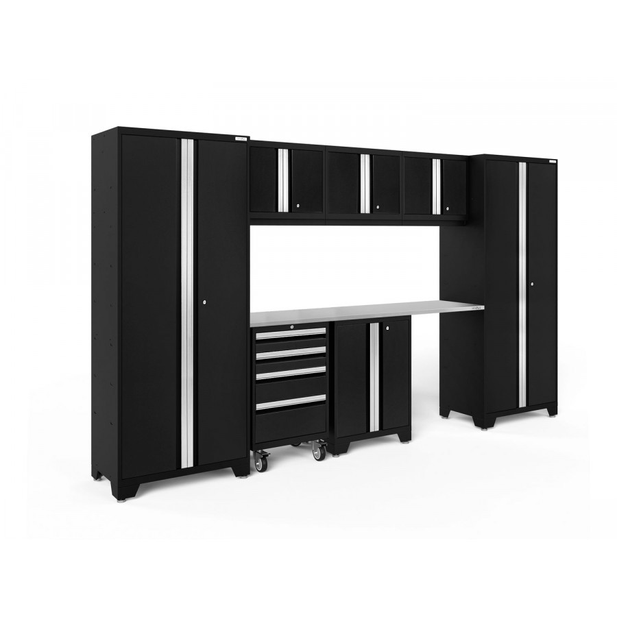 NewAge - Bold 3.0 Black 8 Piece Set (LWR, LWWB, 72" SS)