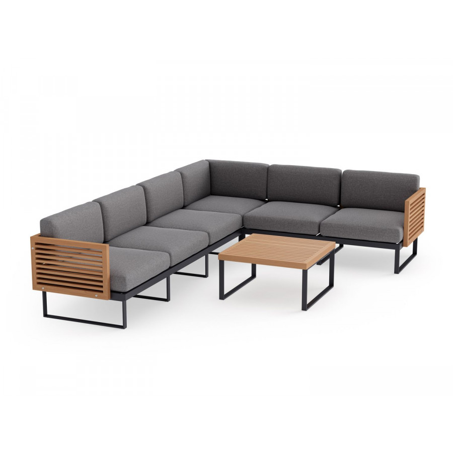 NewAge - Monterey 6 Seater Sectional with Coffee Table