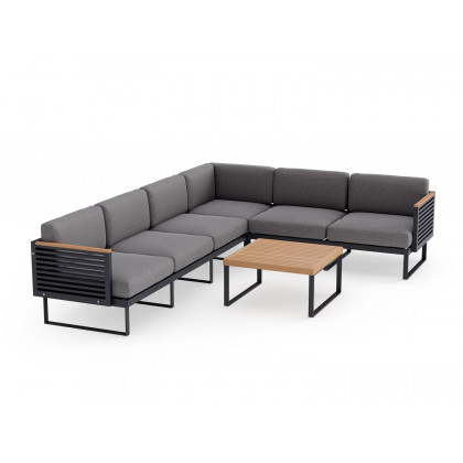 NewAge - Monterey 6 Seater Sectional with Coffee Table