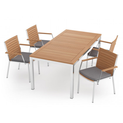 NewAge - Monterey 5 Piece Dining Set with 72 in. Table