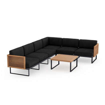 NewAge - Monterey 6 Seater Sectional with Coffee Table