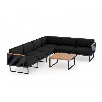 NewAge - Monterey 6 Seater Sectional with Coffee Table