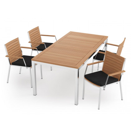 NewAge - Monterey 5 Piece Dining Set with 72 in. Table