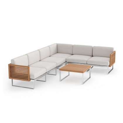 NewAge - Monterey 6 Seater Sectional with Coffee Table