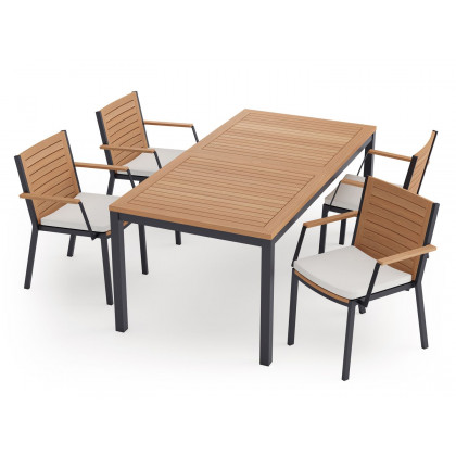 NewAge - Monterey 5 Piece Dining Set with 72 in. Table