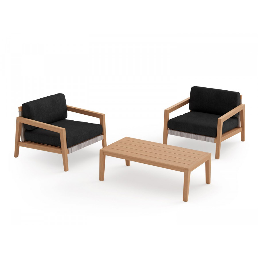 NewAge - Lakeside 3 Piece Set with Coffee Table