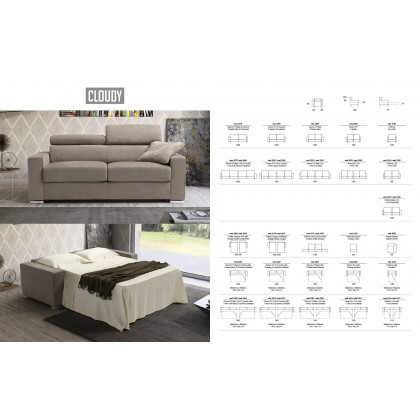 Newtrend - Cloudy Loveseat Bed