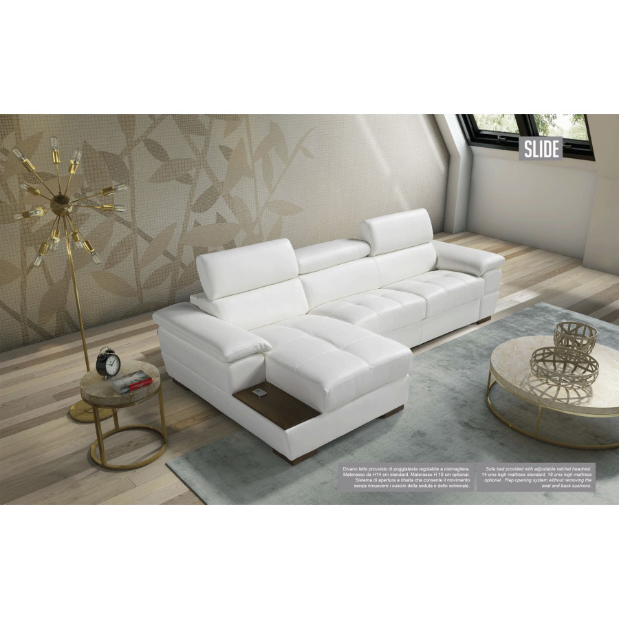 Newtrend - Sectional Left Side w/ Bed And Storage