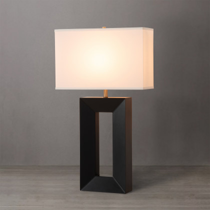 Nova Of CA Julie Standing Table Lamp - Ebony