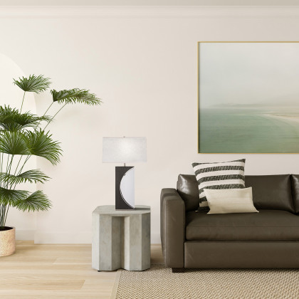 Nova Of CA - Half Moon Table Lamp