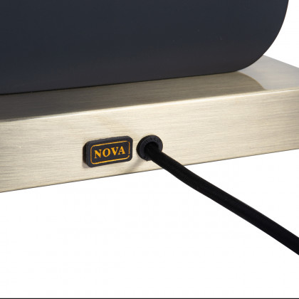 Nova Of CA Laurel Table Lamp - Ebony