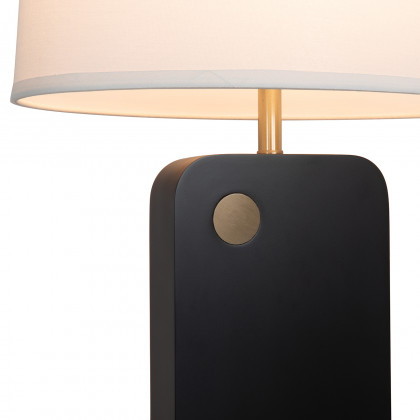 Nova Of CA Laurel Table Lamp - Ebony