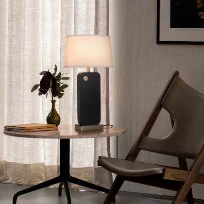 Nova Of CA Laurel Table Lamp - Ebony