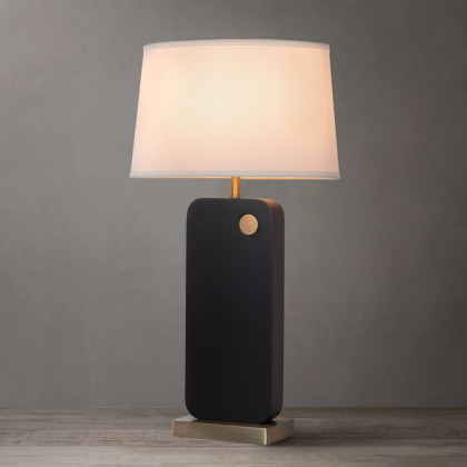 Nova Of CA Laurel Table Lamp - Ebony