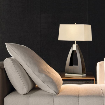 Nova Of CA Trina Table Lamp - Pecan
