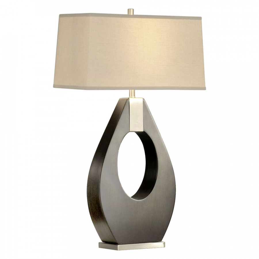 Nova Of CA Pearson Table Lamp - Pecan