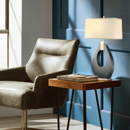 Nova Of CA Pearson Table Lamp - Pecan