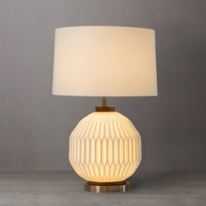 Nova Of CA - Moraga Table Lamp Weathered Brass