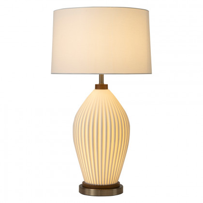 Nova Of CA - Santa Clara Table Lamp Weathered Brass