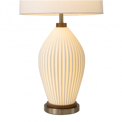 Nova Of CA - Santa Clara Table Lamp Weathered Brass