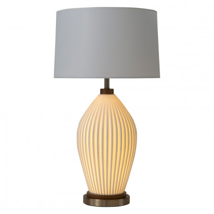 Nova Of CA - Santa Clara Table Lamp Weathered Brass