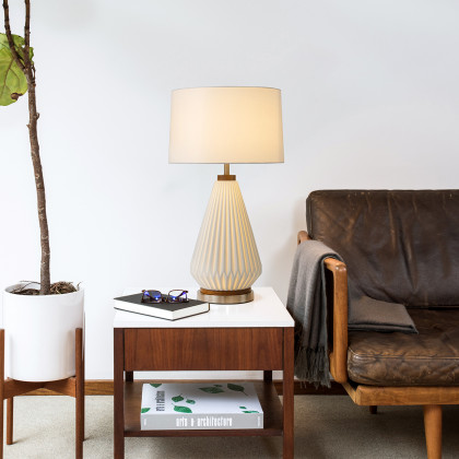 Nova Of CA - Concord Table Lamp Weathered Brass