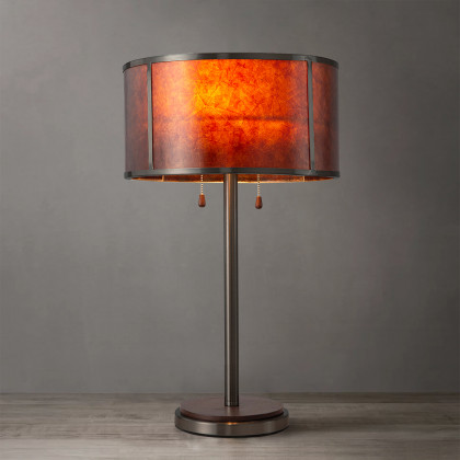 Nova Of CA - Layers Natural Mica Table Lamp