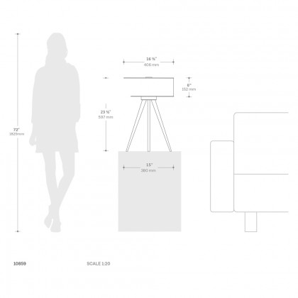 Nova Of CA - Quattro Table Lamp