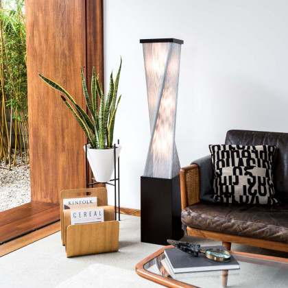 Nova Of CA - Torque Tall Base Accent Floor Lamp Espresso
