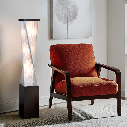 Nova Of CA - Torque Tall Base Accent Floor Lamp Espresso