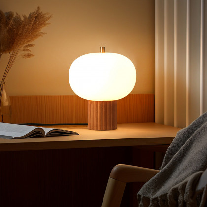 Nova Of CA Tambo Accent Table Lamp - Natural Ash