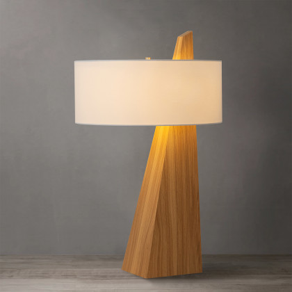Nova Of CA Obelisk Table Lamp - Natural