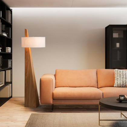 Nova Of CA Obelisk Floor Lamp - Natural