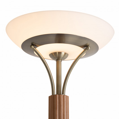 Nova Of CA Tambo Torchiere Floor Lamp - Natural Ash