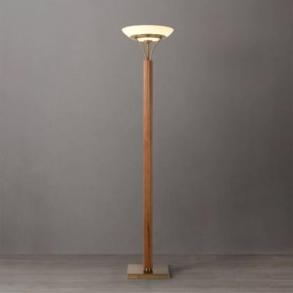 Nova Of CA Tambo Torchiere Floor Lamp - Natural Ash