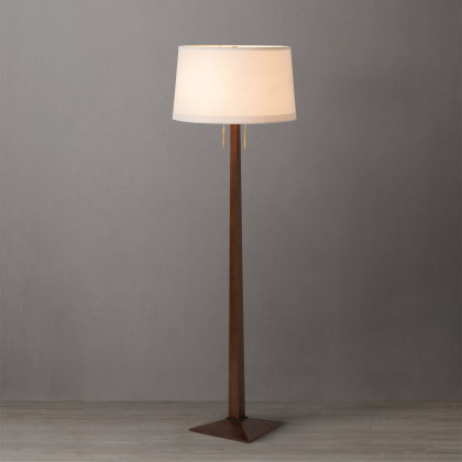 Nova Of CA - Taper Floor Lamp Dark Walnut