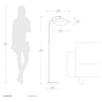 Nova Of CA - Roswell Floor Lamp
